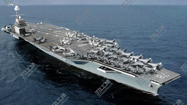 images/goods_img/20210312/3D model USS Gerald R. Ford CVN-78/4.jpg